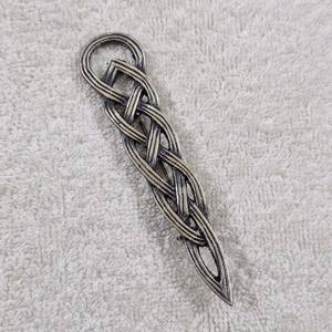 Pasador Kilt de cardo latón, ABL - Product Image 1