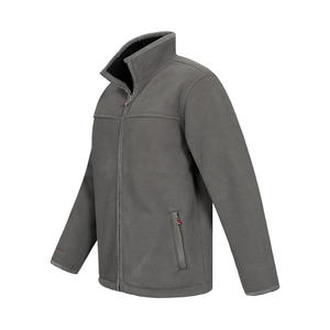 Veste en polaire polaire pour homme, nouvelle mode, luxe, col montant, fermeture éclair, vêtements d'hiver, vente en gros, douce, chaude, coupe décontractée - Product Image 4