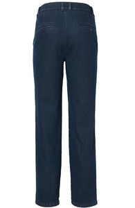 [T.BUC] OEM/ODM Marque coréenne TJS-801(NA) Pantalon de travail en denim extensible avec tissu brossé, chaud, confortable et résistant à l'eau - Product Image 3