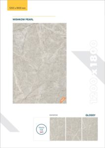 เครื่องลายครามมันวาวขนาดใหญ่ระดับพรีเมี่ยมขนาด1200x1800มม. สำหรับการตกแต่งภายในที่ทันสมัยความเงางามสูงผนังห้องนอนเน้นเสียงกันลื่น - Product Image 2