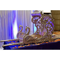 Magnifiques palanquins/dolis de mariage en bois, style paon, classiques, modernes et professionnels, pour l'entrée des mariés, mariage musulman
