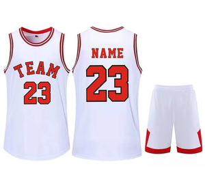 Camisetas de práctica de baloncesto reversibles de alta calidad para hombre, conjunto de entrenamiento de equipo deportivo con estampado personalizado transpirable - Product Image 4