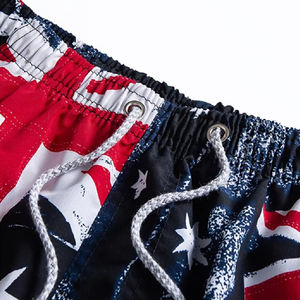 Bañador corto de playa para hombre personalizado al por mayor, bañadores cortos para hombre, bañadores para verano, playa, impresión por sublimación completa hecha de poliéster - Product Image 4