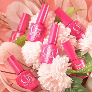 6 pièces/ensemble de vernis à ongles Gel de couleur Kits <span class=keywords><strong>Base</strong></span> couche supérieure vernis à tremper Gel UV LED <span class=keywords><strong>Semi</strong></span> Permanent tout pour manucure Nail Art - Product Image 1