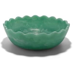 Bol décoratif en résine minimaliste noir mat pour centres de table modernes jardinière intérieure extérieure bol de service à salade décor à la maison - Product Image 6