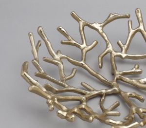 Corbeille à fruits moderne ajourée en métal, élégante, décorative, centre de table, organisateur, pièce d'accentuation de table - Product Image 4