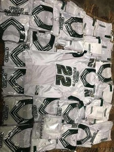 Camisetas de Fútbol Americano Personalizadas Premium 2025, Tallas Grandes, Spandex/Algodón, Manga Corta, Secado Rápido y Transpirable, Hechas en Pakistán - Product Image 3