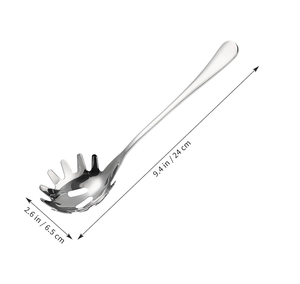Stainless Steel Noodle Spoon <b>Spaghetti</b> Kitchenware Cooking Utensil Clew Spoon Best Selling - Product Image 3