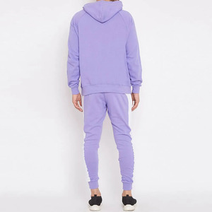 Pantalon et sweat à capuche évasé vintage imprimé en éponge française surdimensionné personnalisé ensemble 2 pièces survêtement lavé à l'acide survêtement pour unisexe - Product Image 3