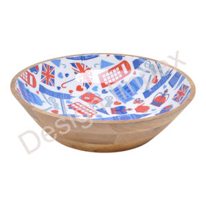 Tazón para Servir Alimentos con Impresión Personalizada, Apto para Lavavajillas, Ecológico, Tazón para Frutas, Decoración Moderna para el Hogar - Product Image 4