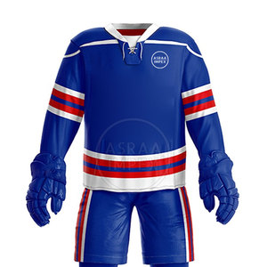 Uniforme de hockey sobre hielo unisex superventas, conjuntos a granel de tacto suave a precio de fábrica - Product Image 5