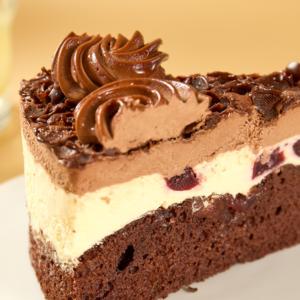 Mokefood Bánh sô cô la giá rẻ giá nhà máy bán hàng trực tiếp huyền diệu rừng đen Mousse bánh OEM/ODM - Product Image 4