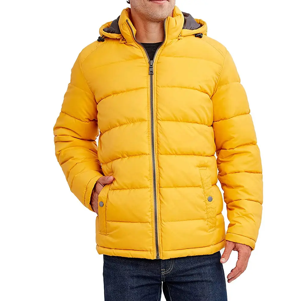 Top Quality Red custom Puffer jacket / Puffy jacket / Whole sale price new style hooded men puffer jacket 2023