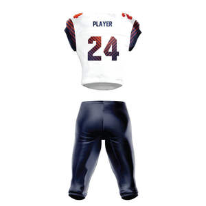 Uniforme de Fútbol Americano Hecho a Medida en Venta, Camisetas y Pantalones Cortos de Equipo Transpirables de Alta Calidad para Adultos, Jóvenes, Hombres y Mujeres - Product Image 2