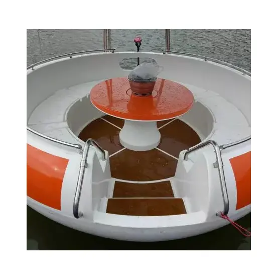 Vendita calda parco acquatico usa Pedal BBQ Donut Boat