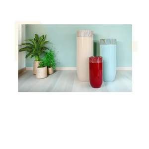 Maceta de Fibra de Vidrio con Acabado Mármol NESCO, Diseño Ecológico para Decoración del Hogar, Uso en Interiores y Exteriores - Product Image 2