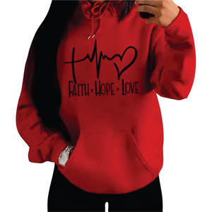 Sweat-shirt à capuche pour femmes, vente chaude, poids lourd, logo personnalisé, gaufrage, sweat-shirt à capuche pour hommes, broderie personnalisée, impression sur écran - Product Image 5