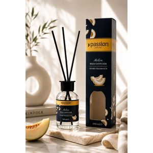 Diffuseur d'ambiance en verre Lee Possion Home, parfum Melon, décoration d'intérieur haut de gamme avec une fragrance envoûtante - Product Image 1