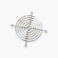 Ensemble de 4 grilles de ventilateur de refroidissement en métal 12V neuves pour boîtiers d'ordinateur de tailles 90x90mm et 115x115mm