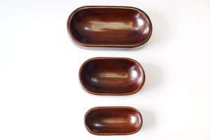 1 Tazón Ovalado de Madera de Mango Marrón Ecológico, Hecho a Mano, Estilo Clásico, para Servir Aperitivos, Ensaladas, Masa o Vajilla para Bodas - Product Image 4