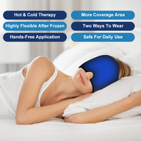 Bandeau réutilisable en gel pour la tête |   Chapeau réglable pour soulager les migraines et les maux de tête
