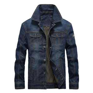 Veste en jean longue de haute qualité, style streetwear coréen, denim d'hiver, lavage premium, personnalisable, pour un usage quotidien décontracté - Product Image 4