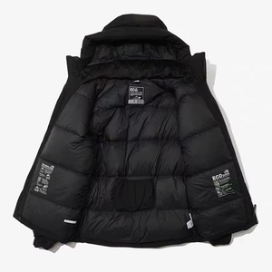 Chaqueta cortavientos reflectante de poliéster personalizada para hombre, chaqueta cortavientos impermeable Retro Vintage, logotipo y color personalizados - Product Image 4