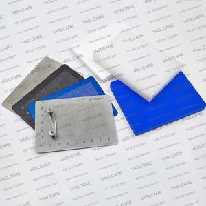 Rejilla de Cartílago Sheen, Graduada Manualmente en Milímetros, 70 mm x 40 mm, Acero Inoxidable Alemán, Herramienta de Cirugía Plástica Vaslcare - Product Image 6