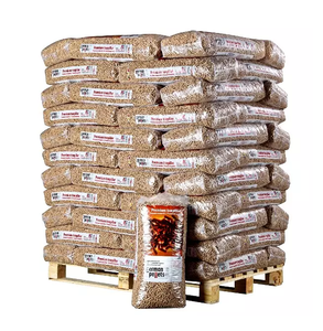 Granulés de bois de qualité supérieure d'Europe, 15 kg, écologiques, diamètre 8 mm, pour l'industrie de l'énergie biomasse - Product Image 3