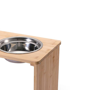 Alimentador de mascotas de acero inoxidable de altura ajustable, último cuenco de alimentación antideslizante para perros y gatos, producto de precio razonable - Product Image 3