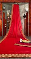 Tenue de mariage Exclusive de qualité supérieure, sarouel en soie de couleur rouge avec dentelle pour femmes, Occasion spéciale, indien à la mode