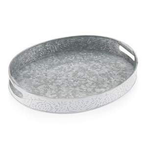 Bandeja de Servir Galvanizada Pulida para Mesas de Postres Rústicas, Bufés de Dulces, Despedidas de Soltera, Exportador Mayorista a Granel - Product Image 4