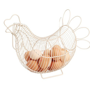 Porte-œufs de table vintage en fil de fer écologique - Product Image 3