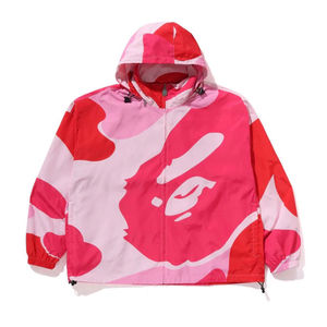 Custom Men's Zip-up Camouflage Lightweight Luxury <b>Jacket</b> with Stand Collar Casual Style Hoodie with <b>Pattern</b> Decoration - Product Image 4