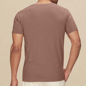 100% Cotton Oversized <b>Tshirt</b> with Custom Logo <b>High</b> Quality Plain Embroidery Private Label Solid Pattern Knitted T Shirt - Product Image 3