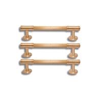 Poignées de tiroir en alliage de zinc en forme de M, haute durabilité, modernes, pour armoires de cuisine, commodes de chambre, armoires extérieures et meubles