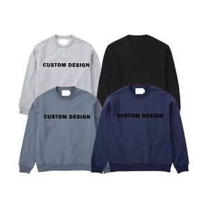 ผู้ผลิตมืออาชีพ เสื้อสเวตเชิ้ตผู้ชาย คอกลม ทรงปกติ ผ้าโพลีเอสเตอร์/คอตตอน ระบายอากาศ แห้งเร็ว ออกแบบได้ตามต้องการ - Product Image 2
