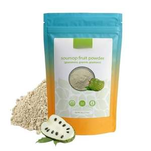USA UE Entrepôt En Vrac Graviola Fruit Poudre 100% Soluble Dans L'eau Lyophilisé Corossol Poudre Vietnam EXPAD Marque 24 Mois De Conservation - Product Image 1