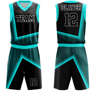 Uniformes de basket-ball pour hommes personnalisés, impression par sublimation, ensembles d'uniformes d'équipe de basket-ball couleur noir et or - Product Image 2
