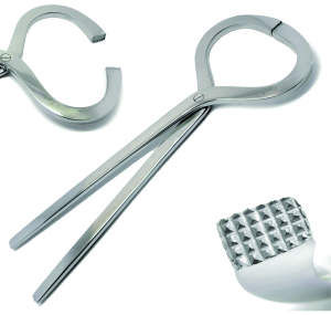 Cuchillo de Castración para Veterinaria, Instrumento Quirúrgico para el Cuidado de Animales, Herramienta de Hoja Afilada para la Castración de Ganado y Caballos - Product Image 2