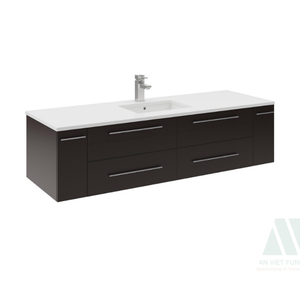 Tocadores de baño modernos de madera maciza de roble/Pino/Acacia, muebles para el hogar recién llegados para cocina/dormitorio, listos para montar directo - Product Image 1