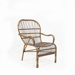 Artex Dong thap เก้าอี้เหล็กกลางแจ้งทันสมัยดีไซน์เชือกถักด้วยมือพร้อมขาพลาสติกสี่ขา - Product Image 5