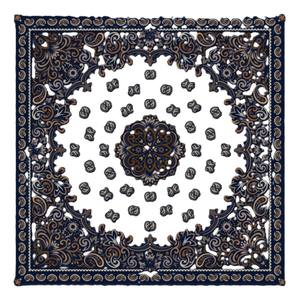 Bandana carré en coton biologique personnalisé pour adultes Conception recyclable avec votre propre logo Style uni - Product Image 3