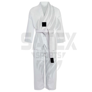 ชุดยูนิฟอร์มเทควันโด ศิลปะการต่อสู้ รับทำโลโก้ ผ้าฝ้าย 100% ขายส่ง ชุดยูยิตสู บราซิลเลียนยิวยิตสู ปรับแต่งสีและขนาดได้ บริการ OEM - Product Image 5