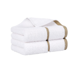 Vente en gros de serviettes très absorbantes pour gymnastique à la main soins capillaires à domicile 100% coton épais personnalisé blanc gris noir serviettes serviettes de salon - Product Image 1