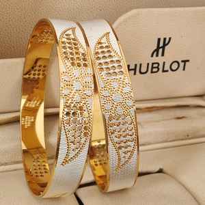 <b>Gold</b> Plated Premium Quality <b>Bangles</b> <b>Set</b> for Women Elegant and Lightweight Ethnic Jewelry for Daily Casual Wear and Gifting - Product Image 4