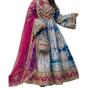 Vestidos Estilo Afgano Bordados de Nueva Llegada para Mujer, Precio al por Mayor, Vestido Afgano de Manga Larga en Venta - Product Image 1