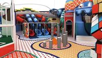 Projet de parc de jeux intérieur de la marque Yideli, très rentable, conception commerciale personnalisée avec des matériaux plastiques, espace de divertissement