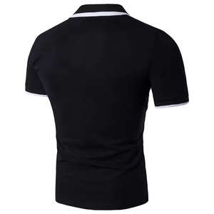 Haute qualité hommes Sublimation t-shirt col en V col rond manches longues manches courtes à la mode personnalisé imprimé Stock - Product Image 6