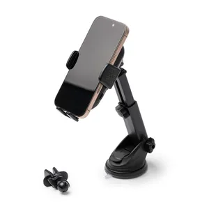 Supporto per Smartphone da Auto 2-in-1 Personalizzato in Nichel per Gadget - Product Image 3